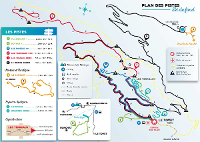 Loipenplan Nâves in Valmorel