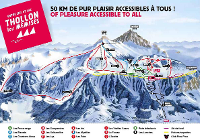 Pistenplan Thollon Les Memimes