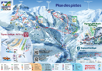 Pistenplan Arêches Beaufort