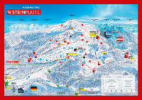 Pistenplan Steinplatte / Winklmoosalm