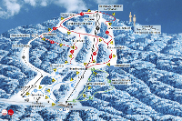Pistenplan Hohenbogen