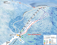 Pistenplan Skisportzentrum Sternrodt