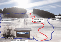 Pistenplan Hesselbacher Gletscher