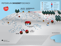 Pistenplan Eschach
