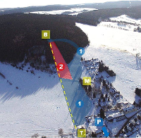 Pistenplan Am Schießberg in Crottendorf