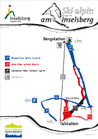 Pistenplan Großer Inselberg