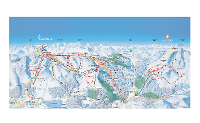 Pistenplan / Panoramakarte Parsenn-Madrisa