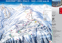 Pistenplan Bellwald