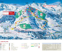 Pistenplan Brigels Waltensburg Andiast