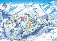 Pistenplan Obersaxen-Mundaun