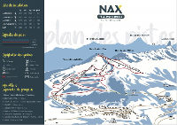 Pistenplan Télé Mont-Noble