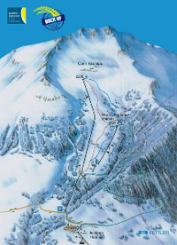 Pistenplan Jeizinen-Gampel