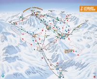 Stubaier Gletscher Pistenplan