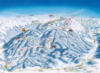 Pistenplan Grünau-Kasberg