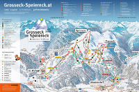 Pistenplan Großeck-Speiereck