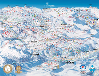 Pistenplan Ski Arlberg