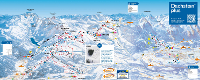Pistenplan Dachstein West