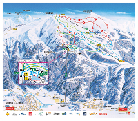 Pistenplan Sportberg Goldeck