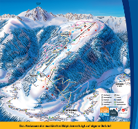 Pistenplan Rangger Köpfl - Bergbahnen Oberperfuss