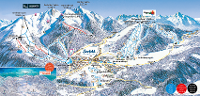 Pistenplan Region Seefeld