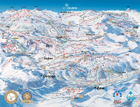 Pistenplan Ski Arlberg