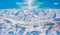 Pistenplan Schladming Dachstein