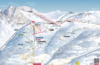 Pistenplan Meran 2000