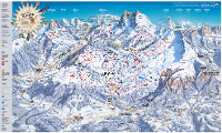Pistenplan Seiser Alm