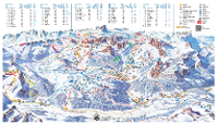 Pistenplan Skigebiet Alta Badia