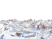 Pistenplan Cortina d'Ampezzo