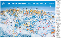 Skigebiet San Martino di Castrozza - Passo Rolle
