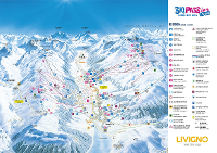 Pistenplan Livigno