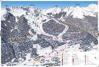 Pistenplan Skigebiet Ladurns