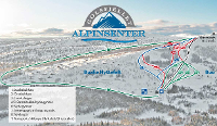 Pistenplan Golsfjellet Alpinsenter