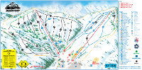 Pistenplan Sasquatch Mountain