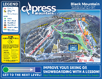 Pistenplan Cypress Mountain