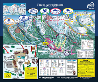 Pistenplan Fernie Alpine Resort