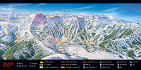 Pistenplan Kirkwood / Lake Tahoe