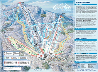 Pistenplan von Wachusett Mountain