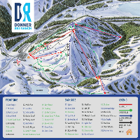 Pistenplan Donner Ski Ranch