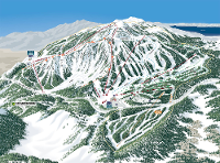 Pistenplan Mount Rose Ski Tahoe