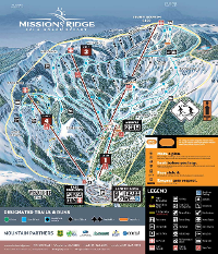Pistenplan Mission Ridge