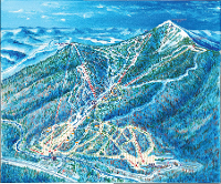 Pistenplan Whiteface Mountain