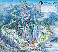 Pistenplan Wildcat Mountain