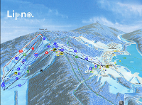 Pistenplan Lipno Kramnolin