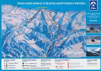 Pistenplan Kasprowy Wierch