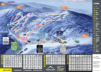 Pistenplan Skiresort Czarna Gora