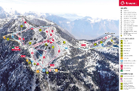 Pistenplan Cerklje-Krvavec