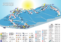 Pistenplan Maribor Pohorje