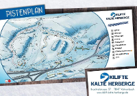 Pistenplan Skilifte Kalte Herberge